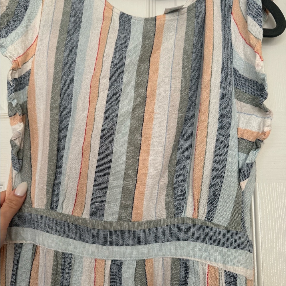 Cynthia Rowley Linen Pastel Maxi